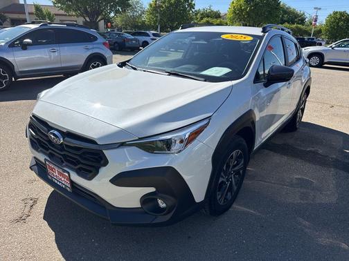 Crystal White Pearl 2025 Subaru Crosstrek Premium