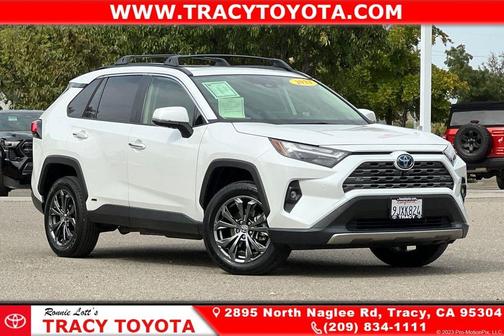 Pearl 2023 Toyota RAV4 Hybrid Limited