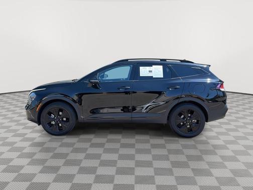 Ebony Black 2025 Kia Sportage X-Line