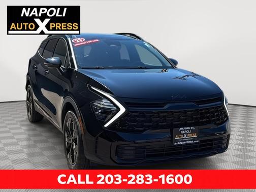 Ebony Black 2025 Kia Sportage X-Line