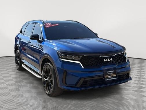 Sapphire Blue 2022 Kia Sorento SX