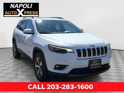 Bright White Clearcoat 2021 Jeep Cherokee Limited