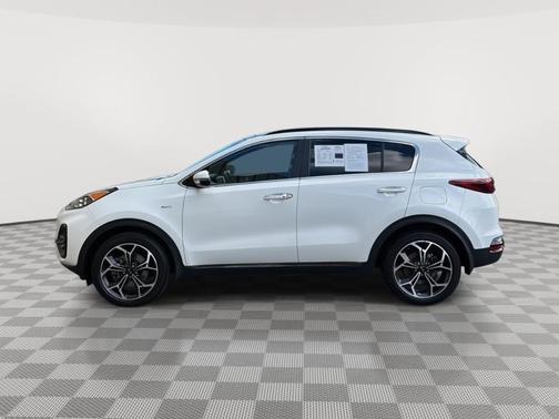 Snow White Pearl 2020 Kia Sportage SX Turbo