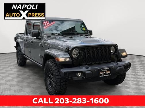 Gray 2021 Jeep Gladiator Sport