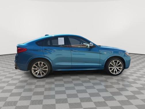 Long Beach Blue Metallic 2017 BMW X4 M40i