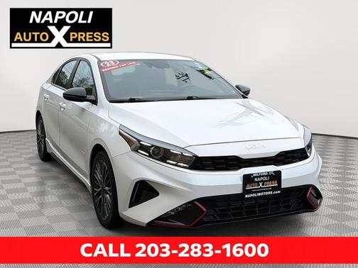 Snow White Pearl 2023 Kia Forte GT-Line