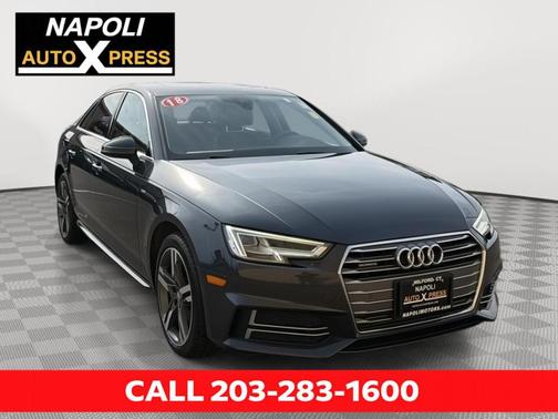 Manhattan Gray Metallic 2018 Audi A4 2.0T Premium Plus