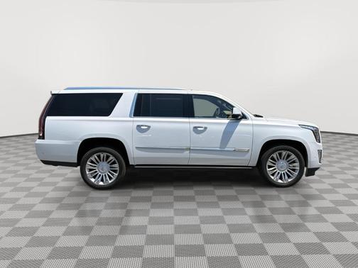 Crystal White Tri-Coat 2020 Cadillac Escalade ESV Platinum