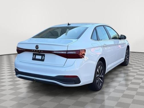 Pure White 2025 Volkswagen Jetta 1.5T S