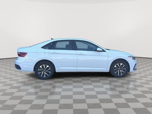 Pure White 2025 Volkswagen Jetta 1.5T S