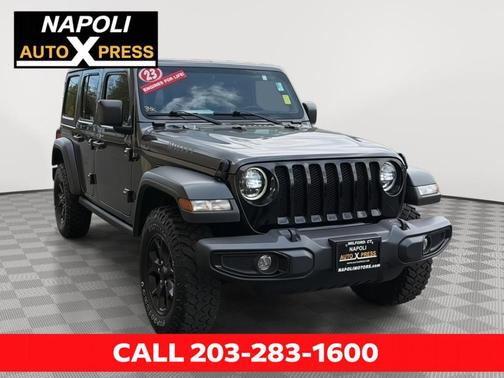 Granite Crystal Metallic 2023 Jeep Wrangler Sport
