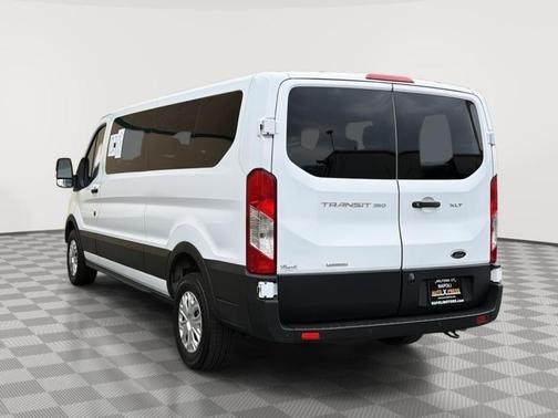 Oxford White 2023 Ford Transit-350 XLT