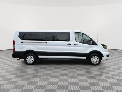 Oxford White 2023 Ford Transit-350 XLT