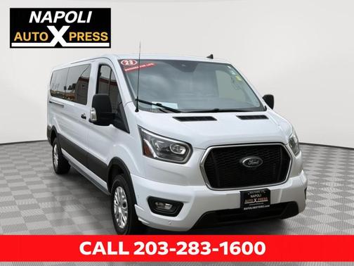 Oxford White 2023 Ford Transit-350 XLT
