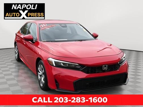 Rallye Red 2026 Honda Civic LX