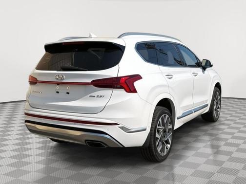 Serenity White Pearl 2023 Hyundai SANTA FE Calligraphy