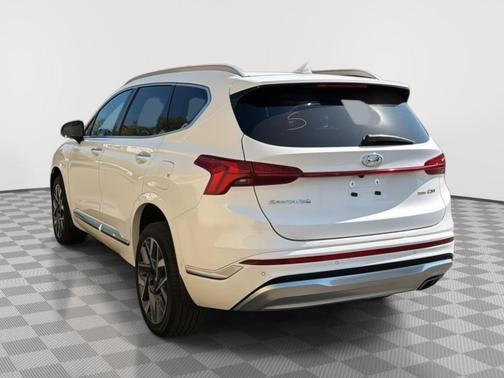 Serenity White Pearl 2023 Hyundai SANTA FE Calligraphy