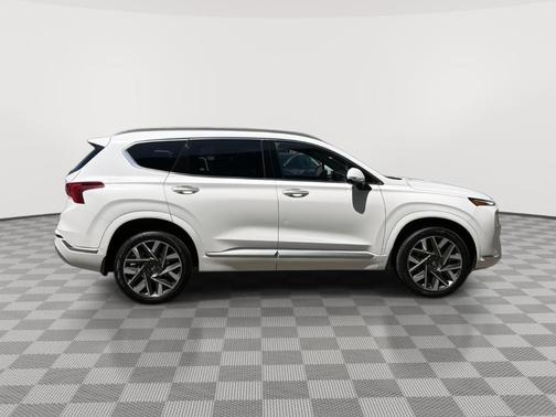 Serenity White Pearl 2023 Hyundai SANTA FE Calligraphy
