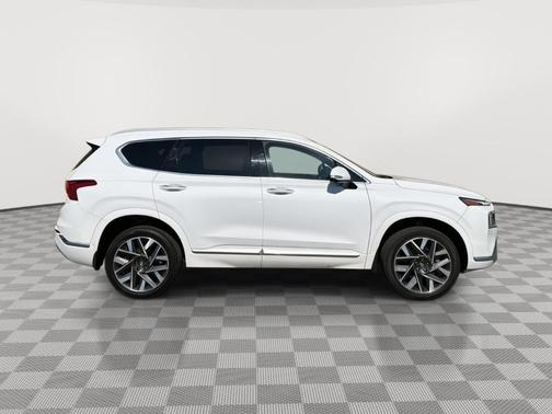 Serenity White Pearl 2023 Hyundai SANTA FE Calligraphy