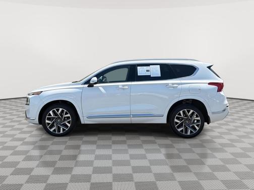 Serenity White Pearl 2023 Hyundai SANTA FE Calligraphy