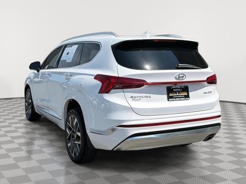 Serenity White Pearl 2023 Hyundai SANTA FE Calligraphy