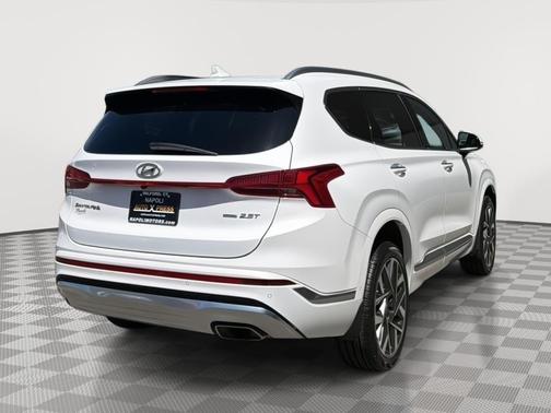 Serenity White Pearl 2023 Hyundai SANTA FE Calligraphy