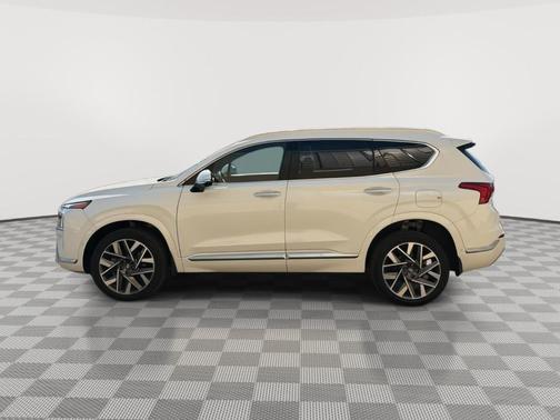 Serenity White Pearl 2023 Hyundai SANTA FE Calligraphy