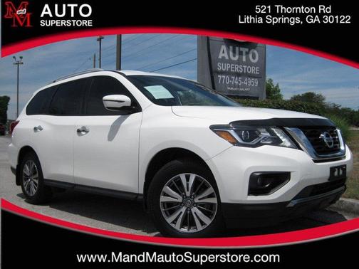 Glacier White 2020 Nissan Pathfinder SV