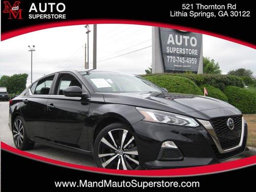 Black 2019 Nissan Altima 2.5 SR
