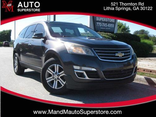 Silver / Aluminum 2015 Chevrolet Traverse 2LT