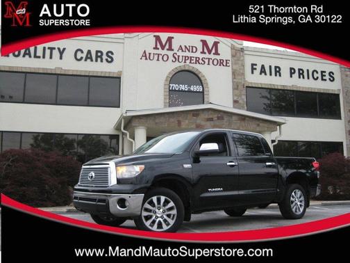 Black 2013 Toyota Tundra Platinum