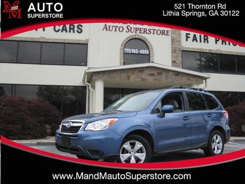Quartz Blue Pearl 2016 Subaru Forester 2.5i Premium