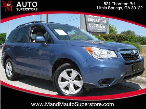 Quartz Blue Pearl 2016 Subaru Forester 2.5i Premium