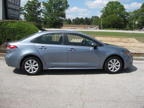 Blue 2020 Toyota Corolla LE
