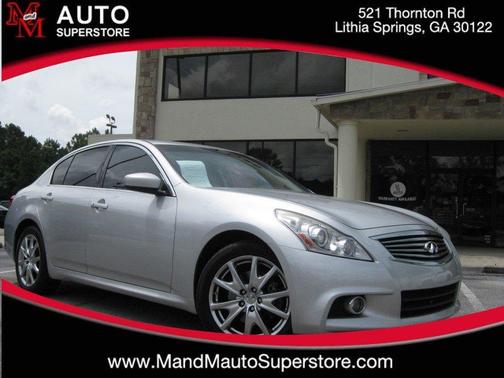 Liquid Platinum 2013 INFINITI G37x Base