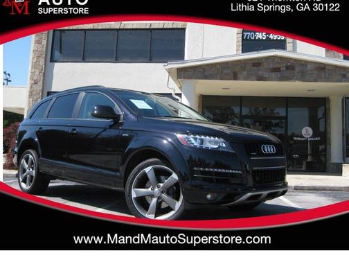 Black 2015 Audi Q7 3.0T Premium Plus