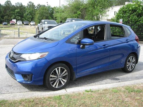 Blue 2016 Honda Fit EX