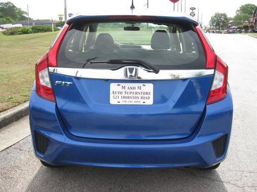 Blue 2016 Honda Fit EX