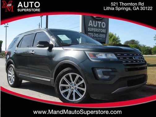 Gray 2016 Ford Explorer Limited