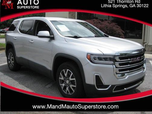 Silver / Aluminum 2020 GMC Acadia SLE