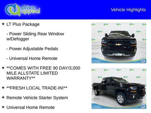 2018 Chevrolet Silverado 1500 2LT