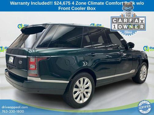 2016 Land Rover Range Rover 3.0L Supercharged HSE