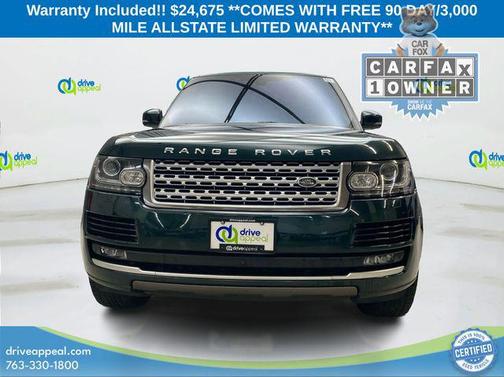 2016 Land Rover Range Rover 3.0L Supercharged HSE