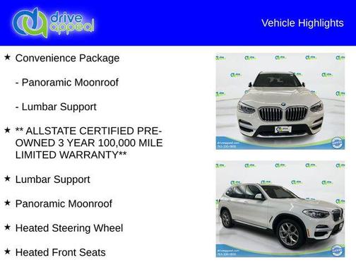 2021 BMW X3 xDrive30i
