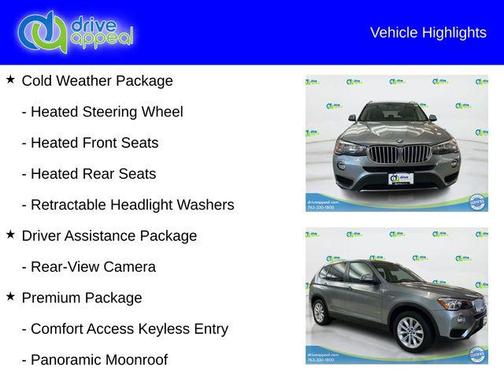 2016 BMW X3 xDrive28i