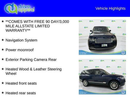 2016 Land Rover Range Rover 3.0L Supercharged HSE