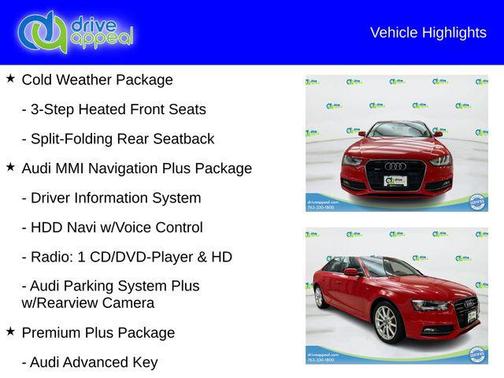 2014 Audi A4 2.0T Premium Plus