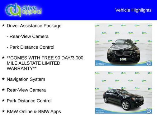 2016 BMW X4 xDrive28i