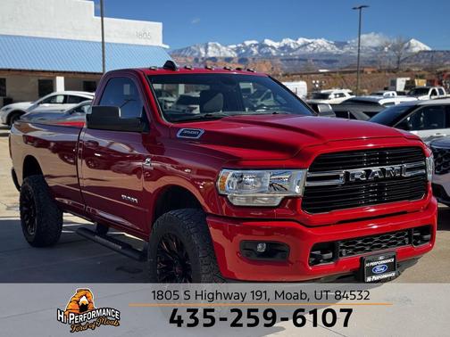 2021 RAM 3500 Big Horn Regular Cab 4x4 8' Box