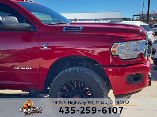 2021 RAM 3500 Big Horn Regular Cab 4x4 8' Box